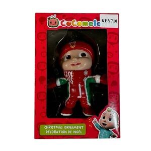 Cocomelon Holiday Edition Christmas Tree Ornament New in Box